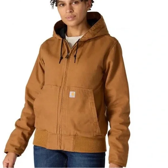 Carhartt Tan Loose Fit Jacket - Picture 1 of 6